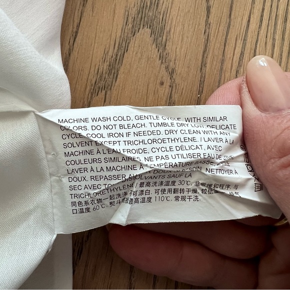 Theory Men’s stretch cotton short sleeve shirt. Excellent condition. Size Large - Picture 7 of 7